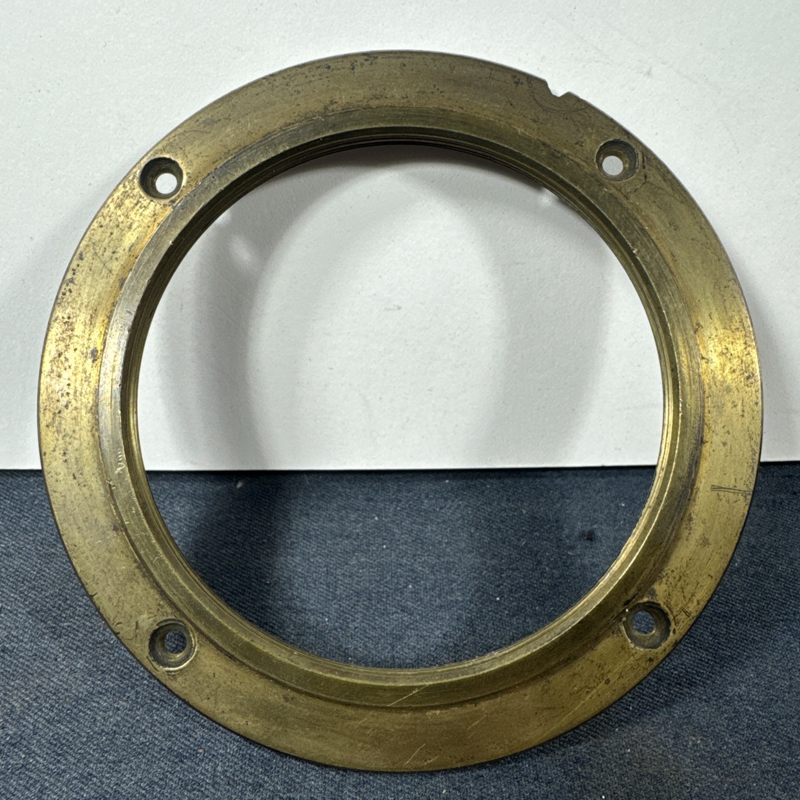 79mm 80mm Brass Lens Flange For Antique Petzval