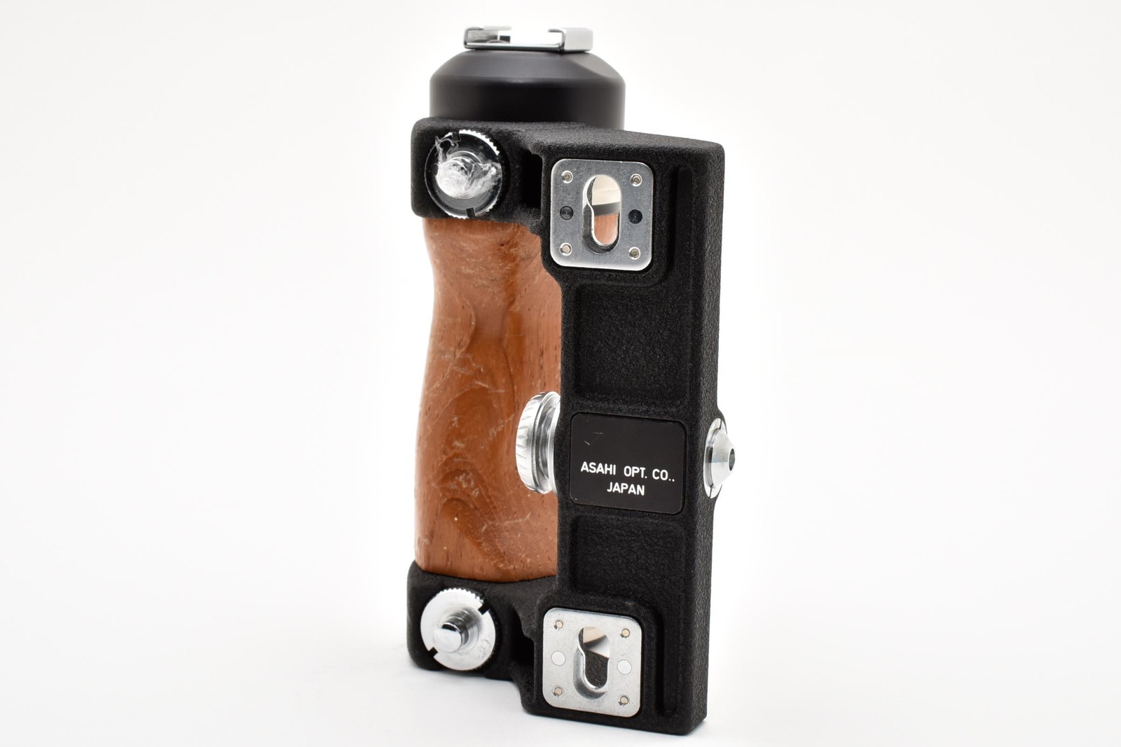 [Exc+5] Asahi Pentax Wood Hand Grip For 6×7 67 II From JAPAN