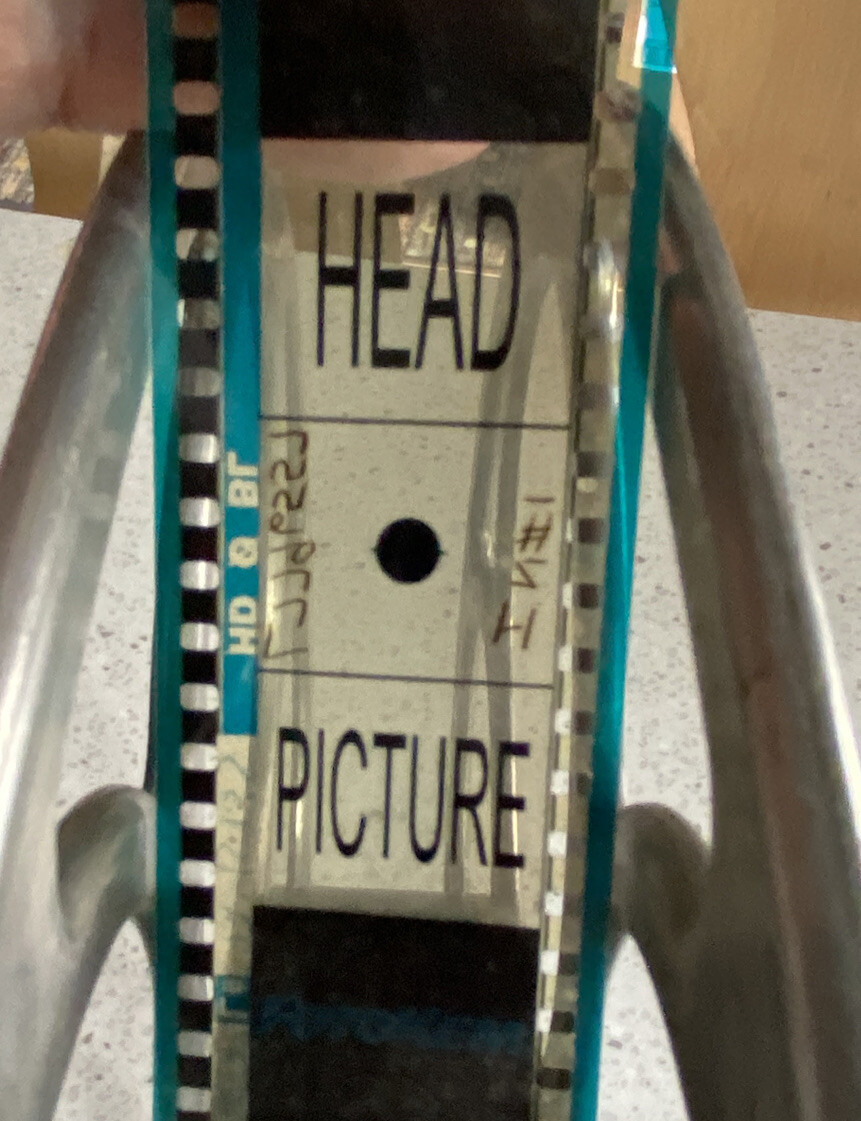 Vintage Goldberg Bros. Denver, C0 6 Hole Film Reel Lions Gate Trailer – The Eye