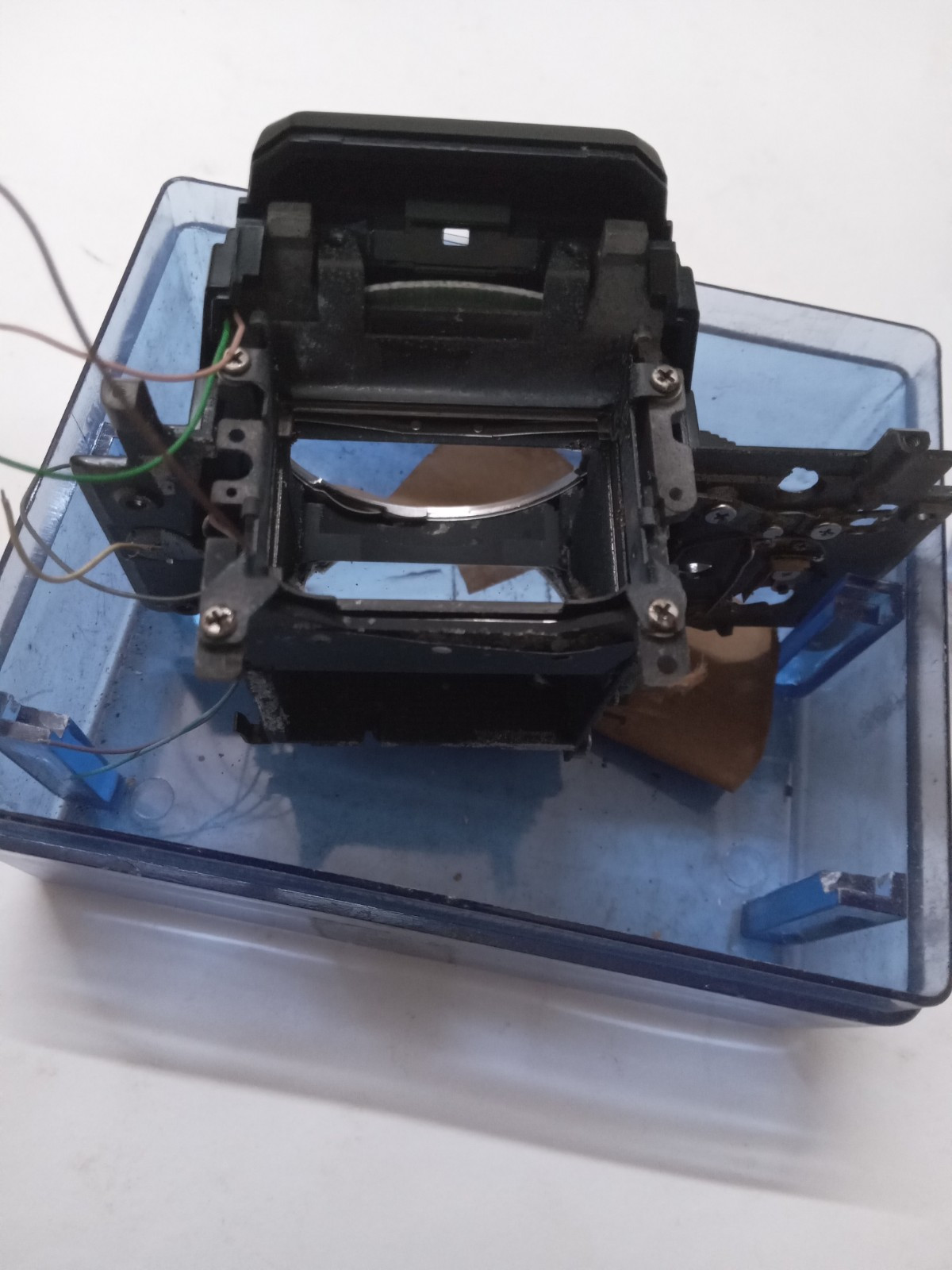 New Old Stock Nikon FE 2 Black Front Bezel W Mirror Box Spare Part