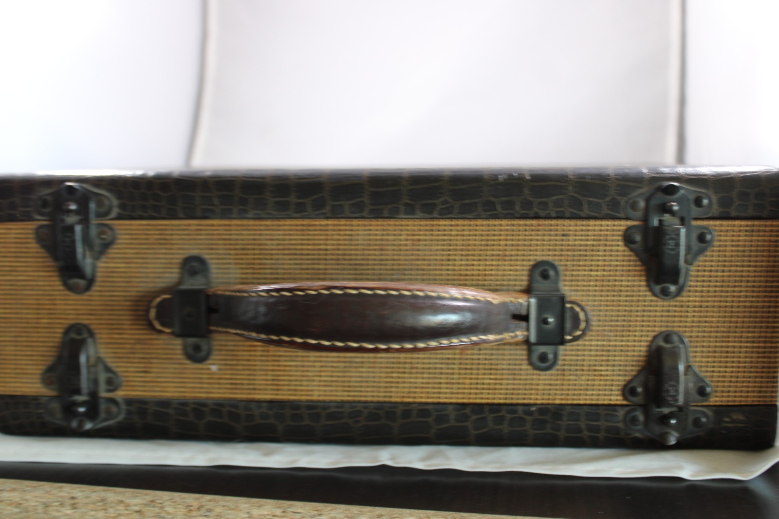 VINTAGE 1950’s BARNETT & JAFFE 2 SIDED 500 SLIDE STORAGE CASE MCM