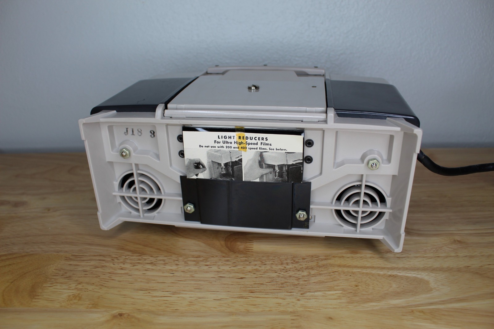 Polaroid Print Copier Model 240 with Box, Manual, Shutter Cable, and Filters
