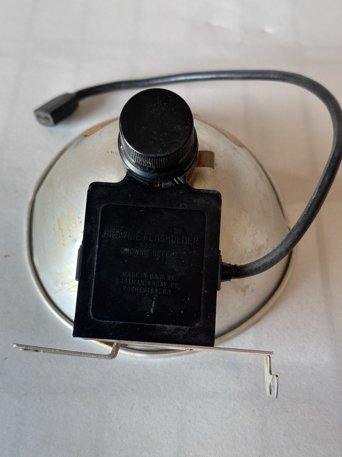 Vintage Camera Accessories Lot Flashholder Diffuser Bulbs Filters Case Misc