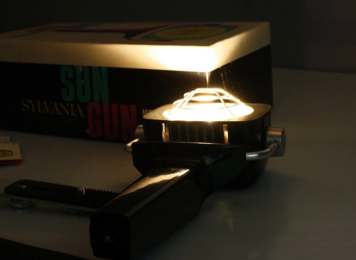Sylvania SG-1 Sun Gun Movie Light – Original Box Tested Working. Vintage
