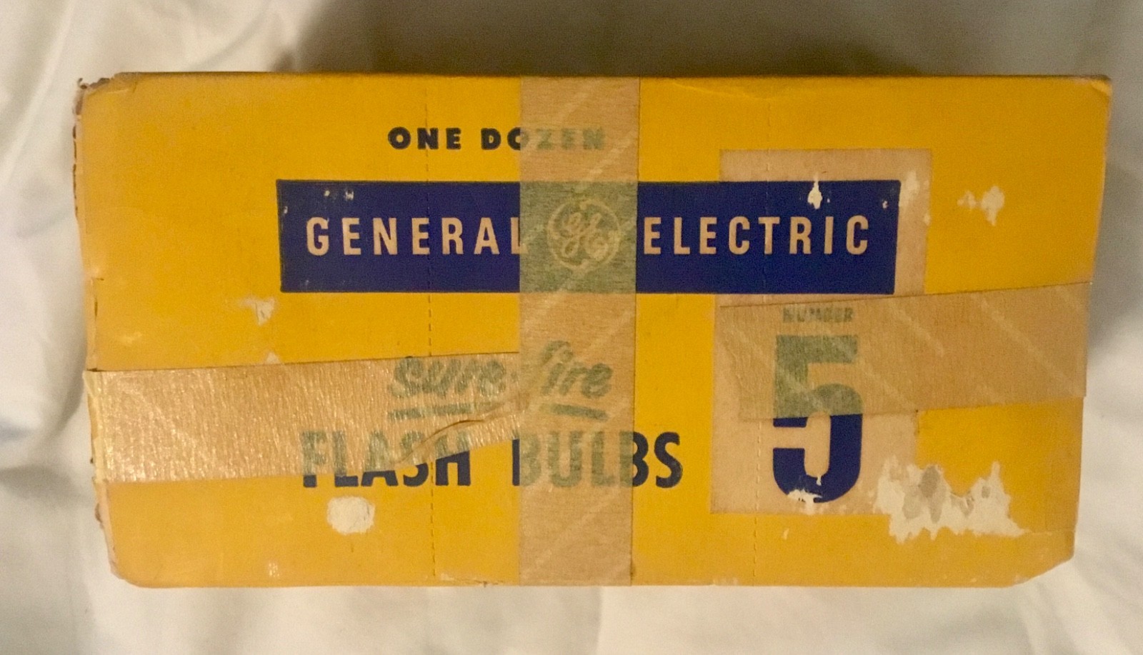 lot of 3 boxes of 12 each (total- 36 bulbs) GE General Electric #5 Flashbulbs