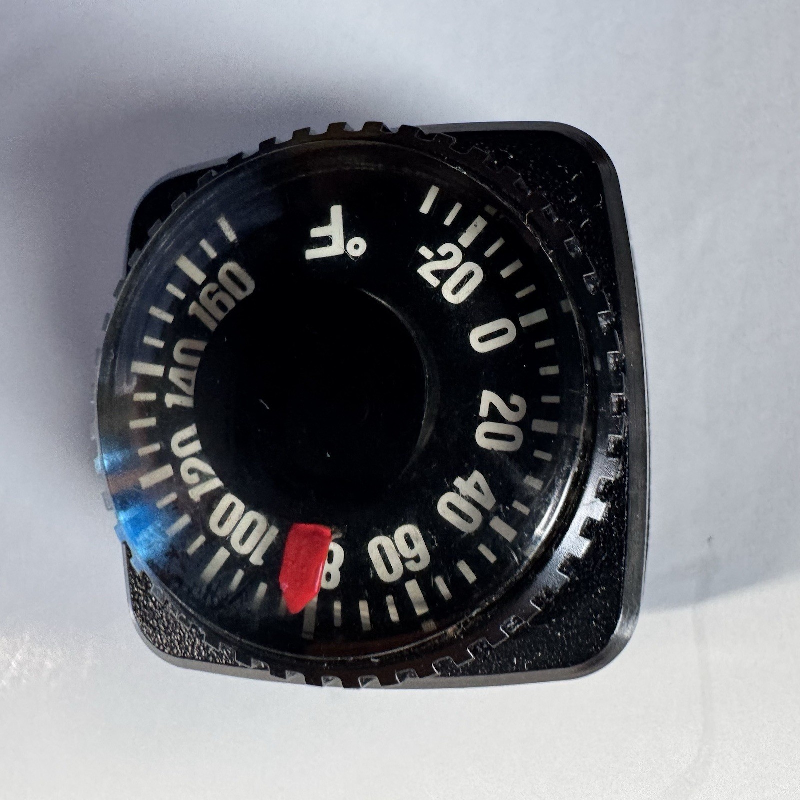Vintage Photography Lot – Watchband-Mount Thermometer/Brass Lipstick-Style Brush