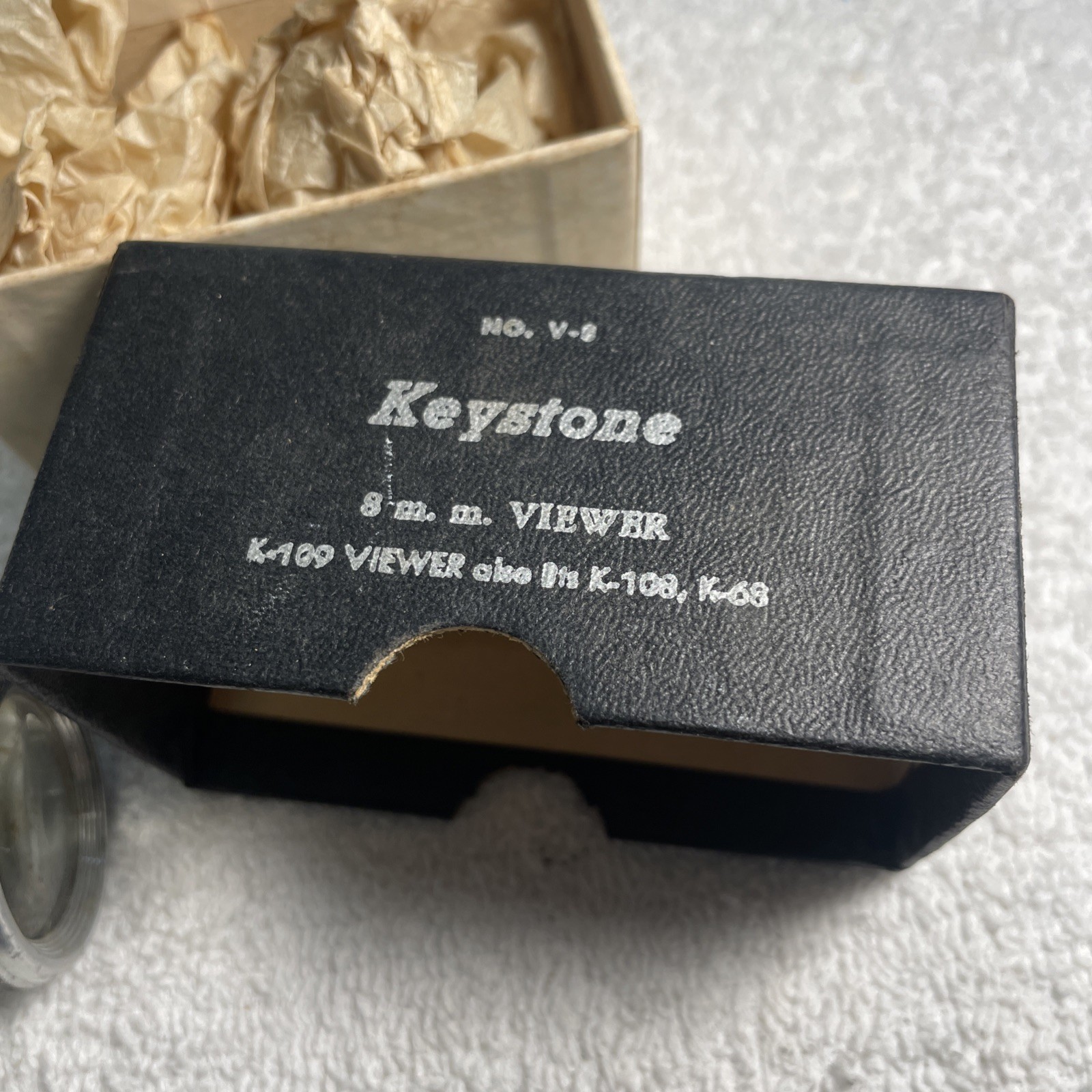 Keystone Viewer No. V-8 Projectors K-109 Viewer also Fits K-108 & K-68 w/ Box