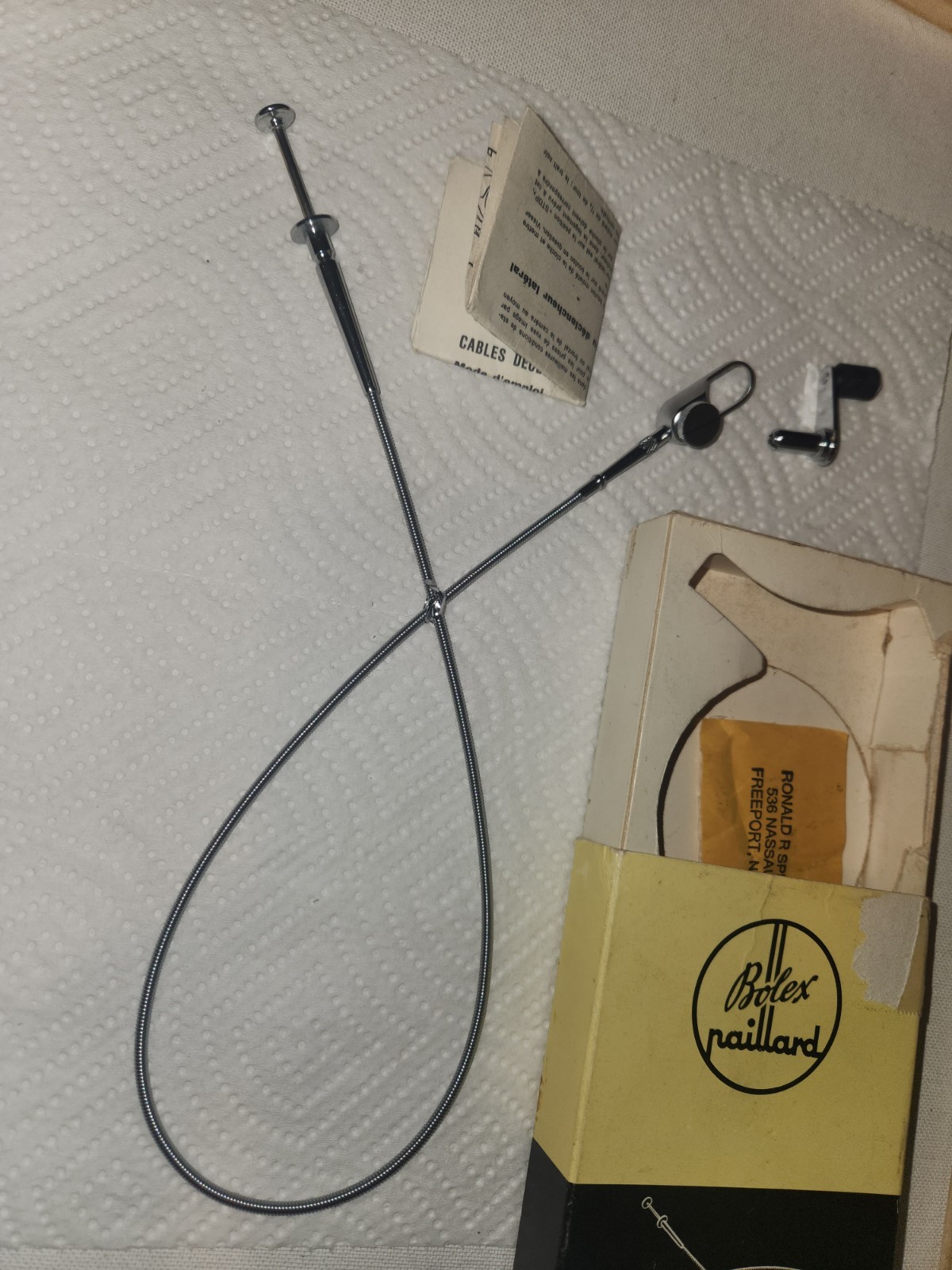 BOLEX Cable Release in Box w Adapter instructions Rewind Crank 16mm Movie Camera