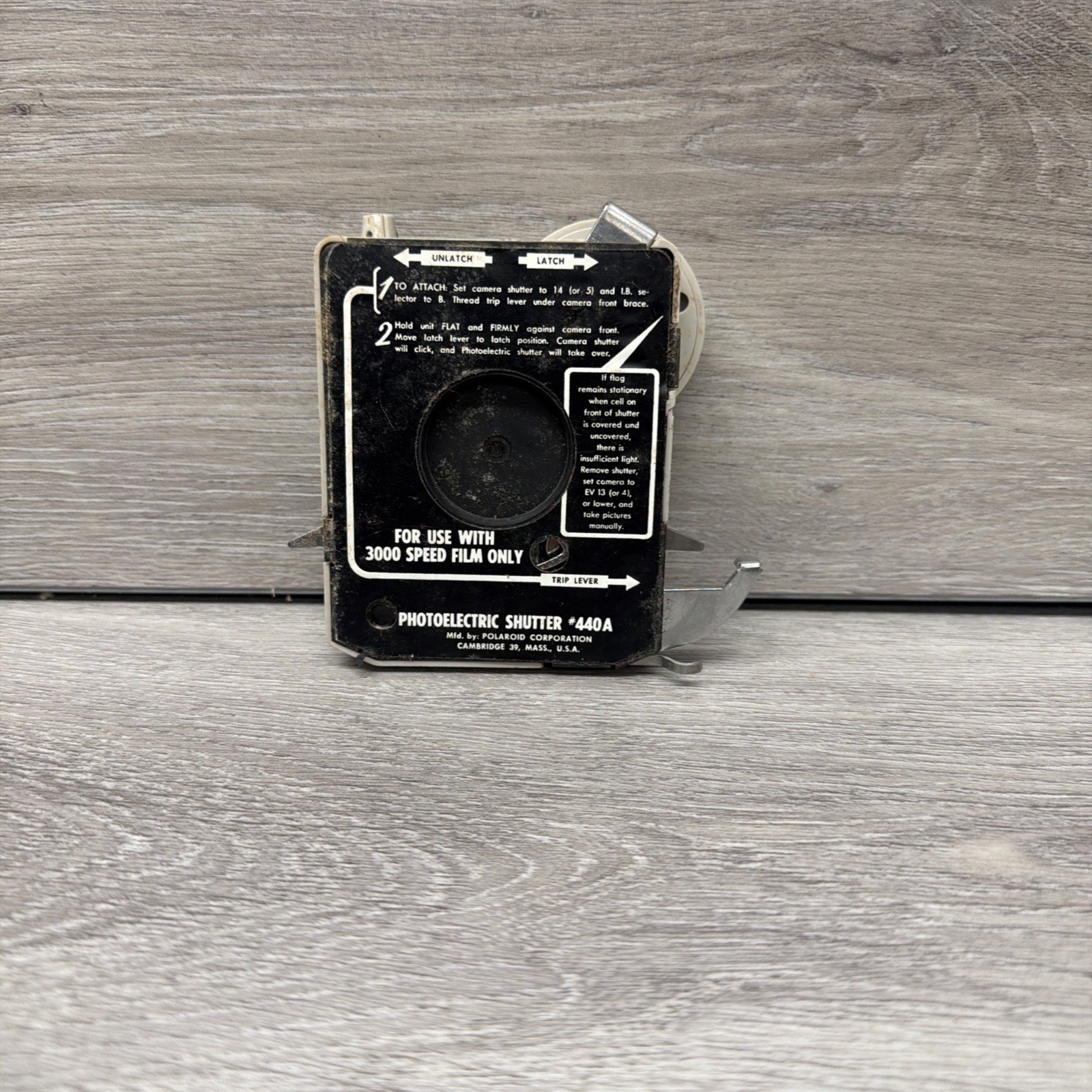 Polaroid Photoelectric Shutter #440A