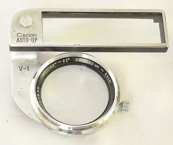 Canon Auto-Up V-I RF Close Up Focusing Lens Canon Rangefinder Accessory