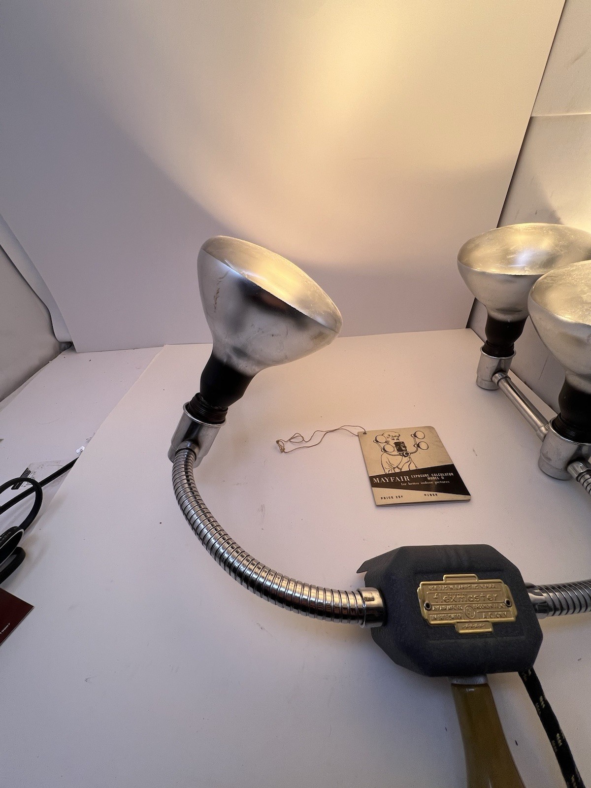 Mayfair Flexmaster Chrome Exposure Calculator Model II Camera Photography READ
