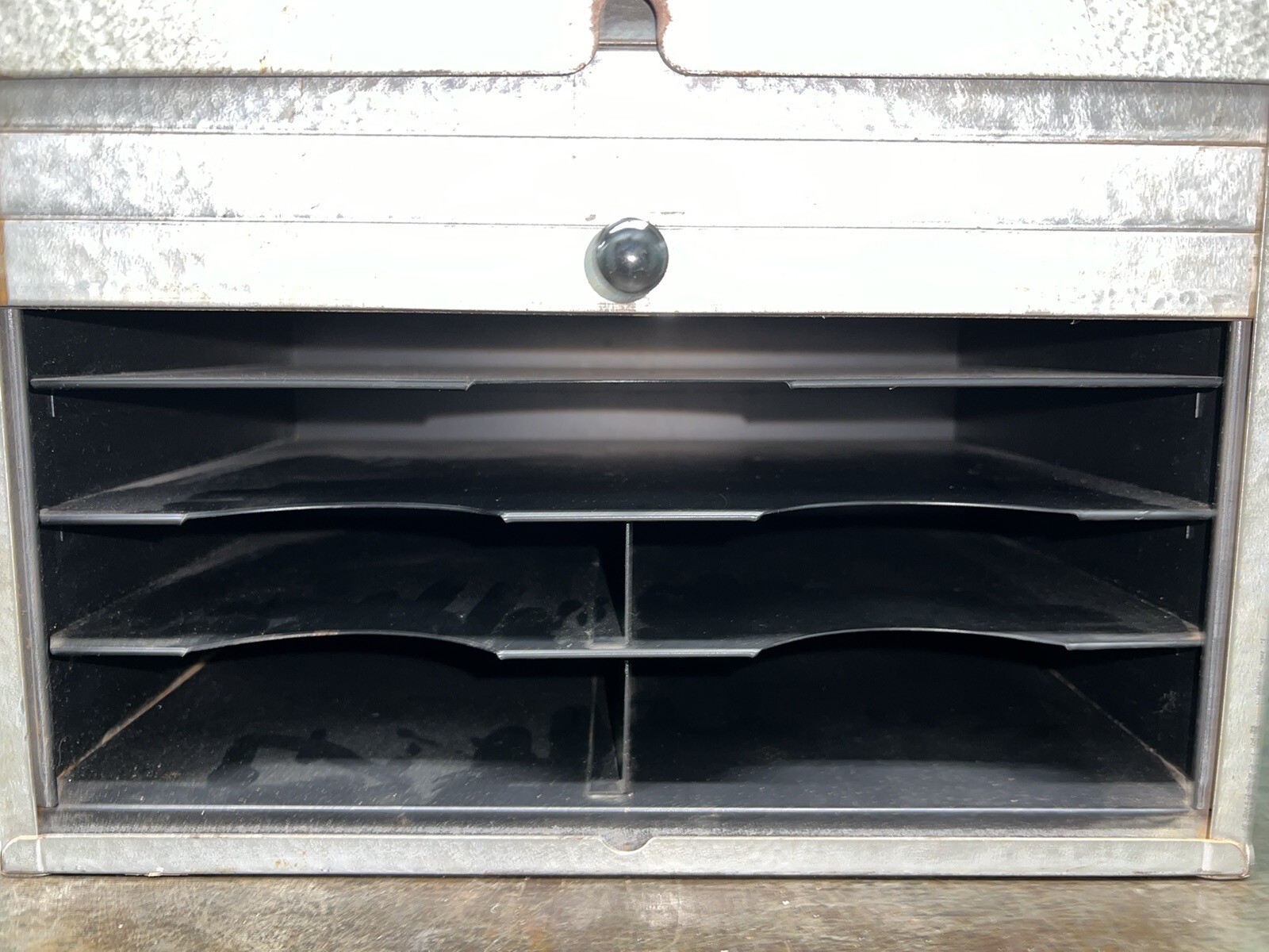 Vintage 50s 60s Brumberger Dark Room Roll Top Storage Box – Made in the USA
