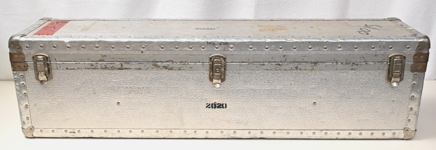 VINTAGE Birns & Sawyer Hollywood Aluminum Transit Case 1950s? Cinema Long Lens