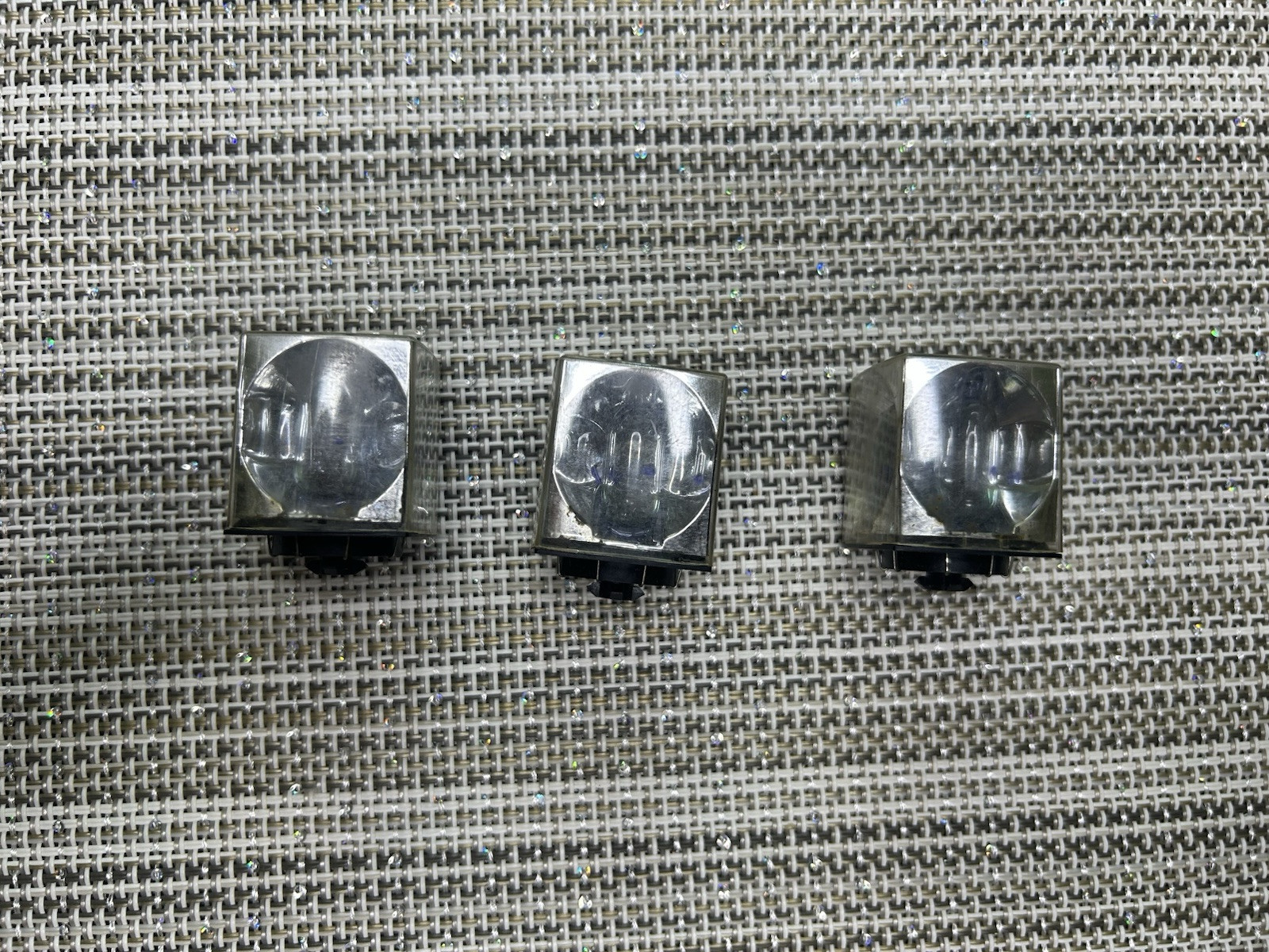 Vintage Sylvania Blue Dot Flashcubes: 3 Cubes/12 Flashes