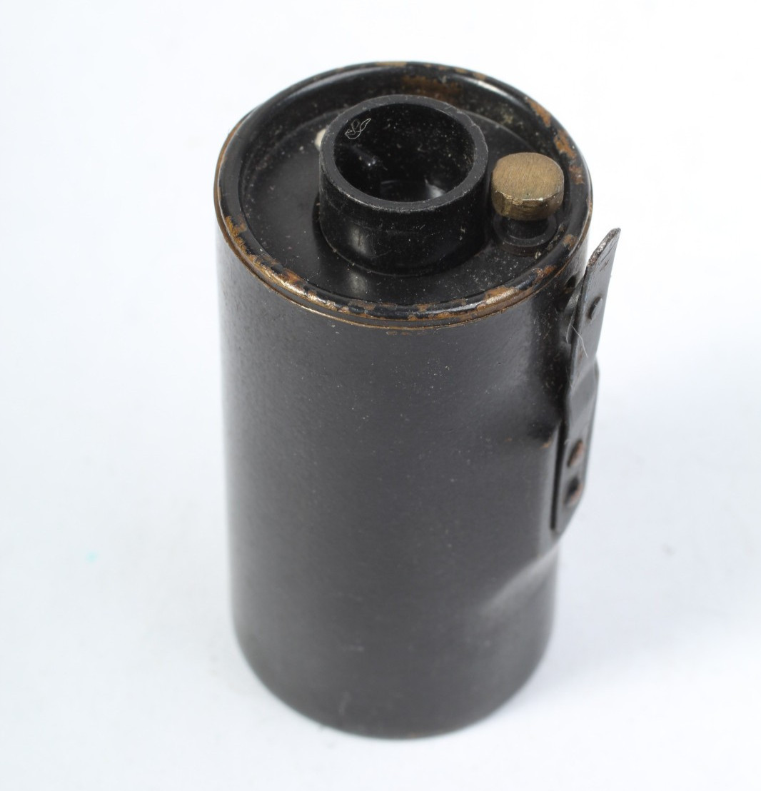 BRASS 35MM FILM CANISTER 47MM FOR SCREW MOUNT LEICA “C” MARKED