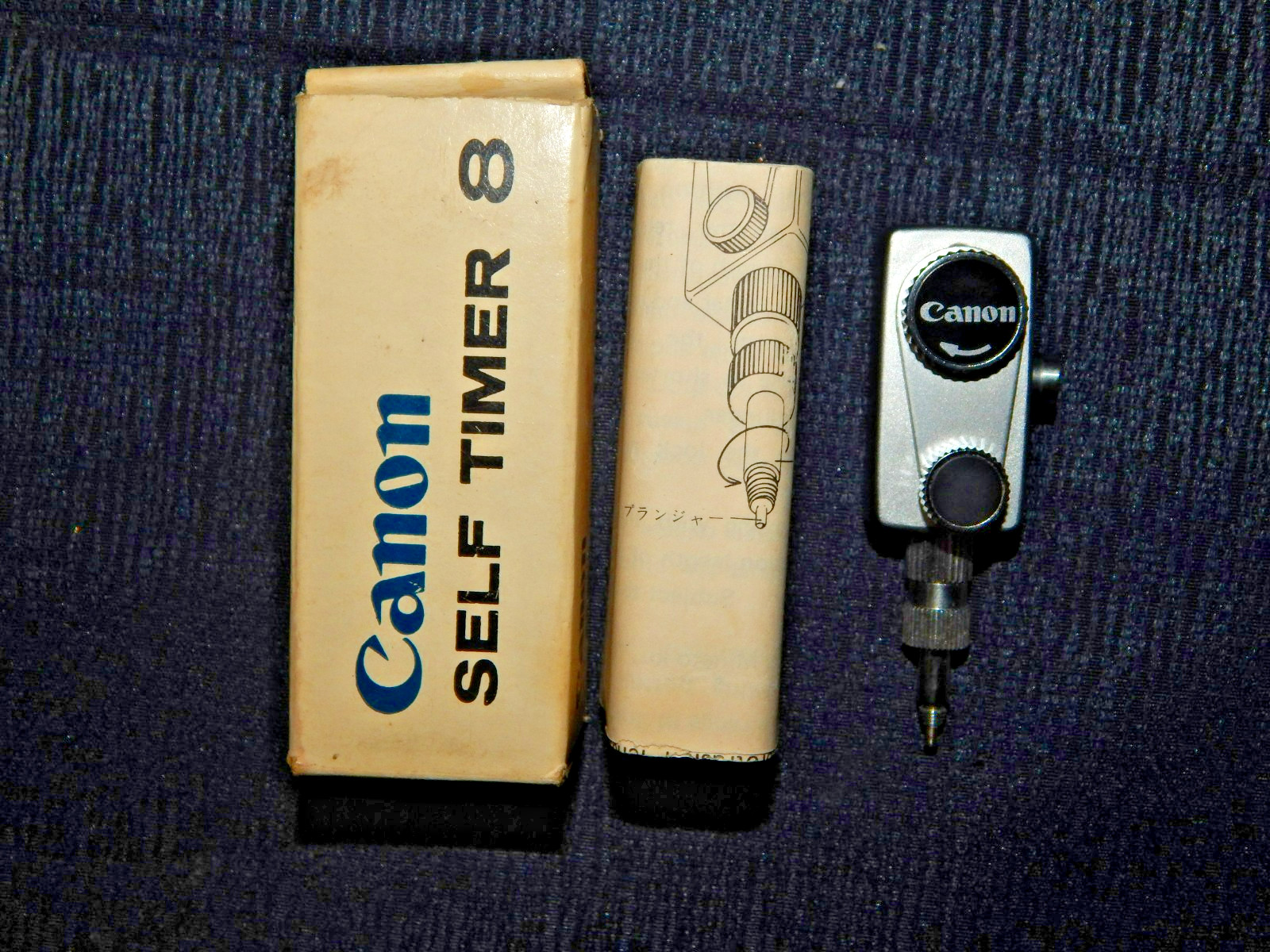 Vintage Canon Self Timer 8 Accessory for Film Camera – Box & Manual included NEW