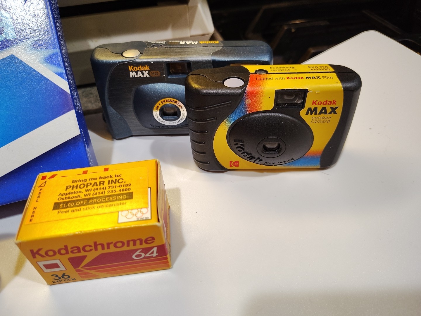 Vintage Kodak 35mm Film Roll Display Only – Cameras Kodachrome Ektachrome
