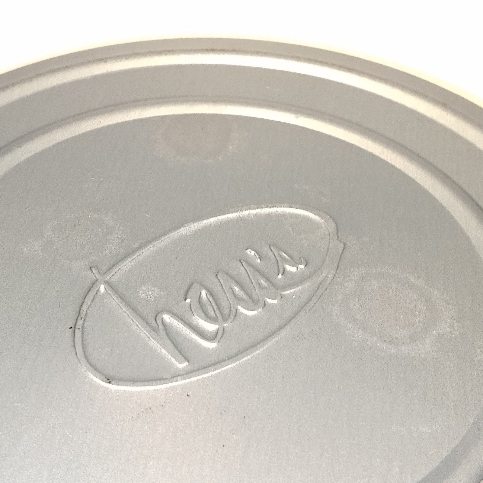 Vtg Hess’s Department Store 8mm 6″ Empty Movie Reel Metal Case