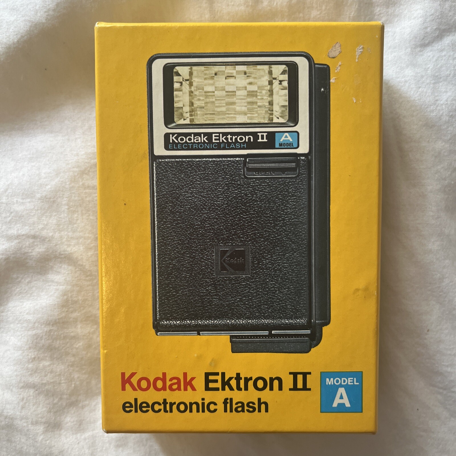 Vintage Kodak Ektron II A Model Flash Attachment Tested Working
