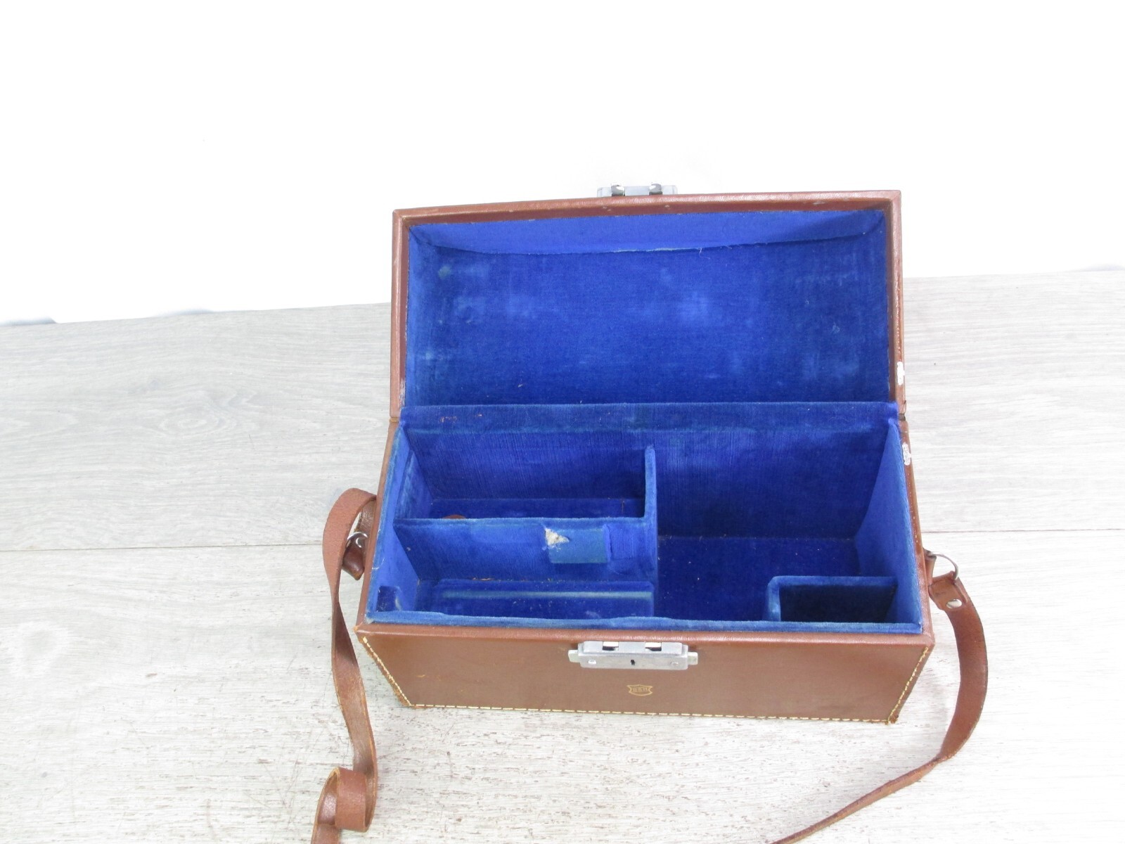 VINTAGE B&H BROWN LEATHER 8MM MOVIE CAMERA CASE