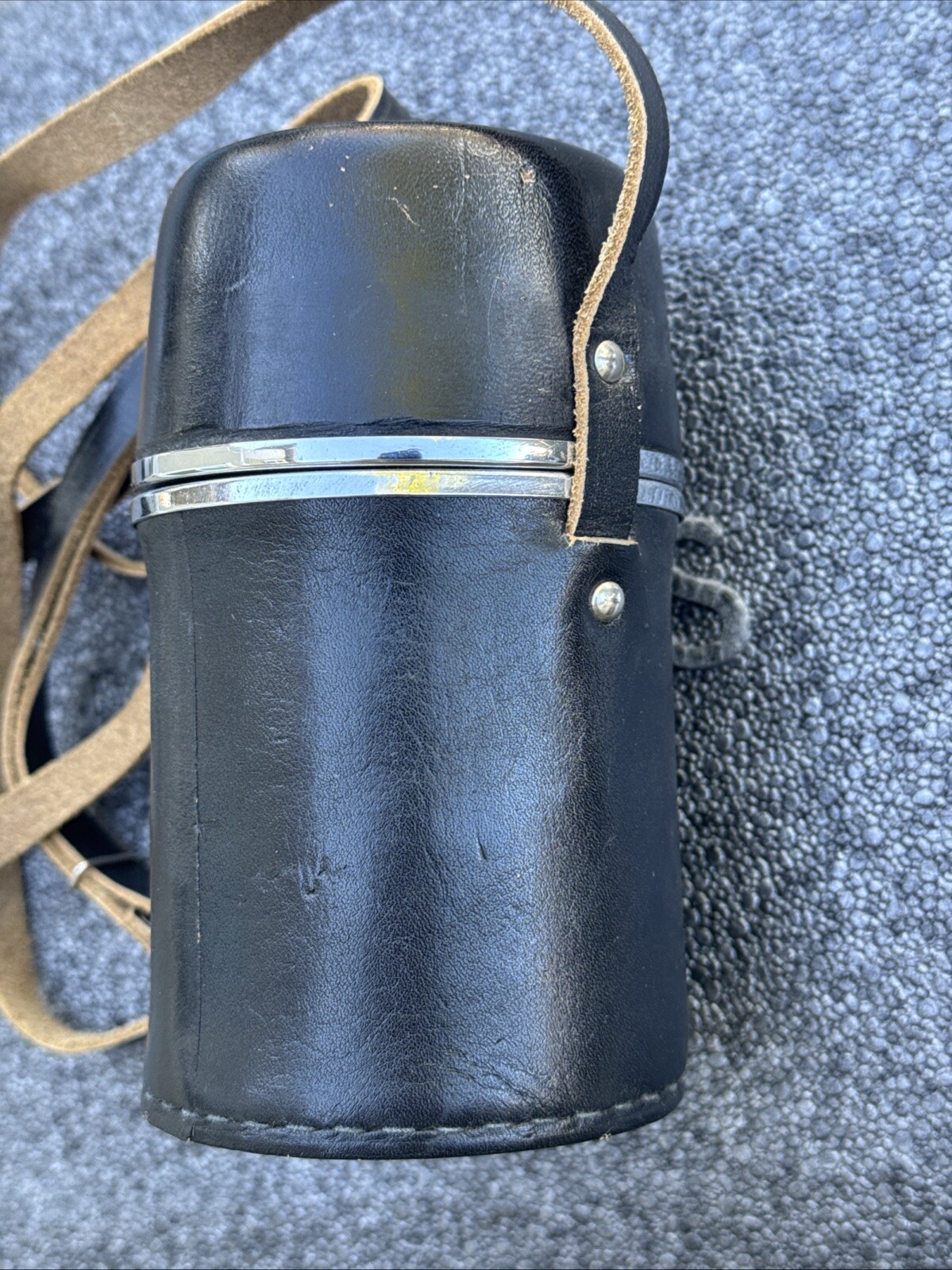 Leather Case for Mir-10A Soviet USSR Lens, With 3 Filters
