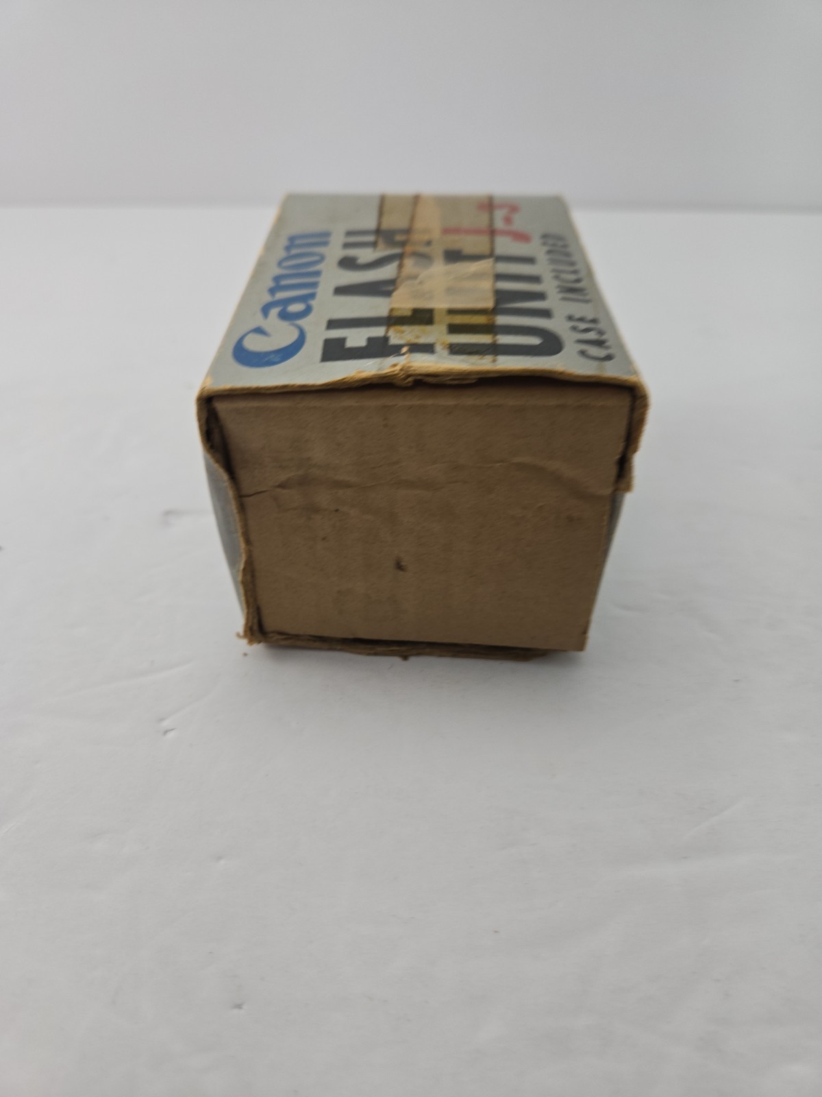 Vintage Canon Flash Unit Model J-3 Film Camera Bulb Flash Box Case Japan