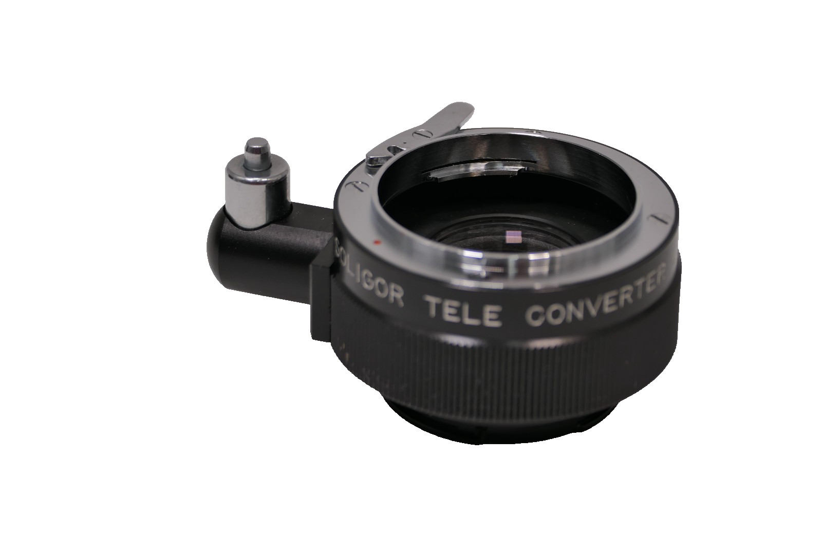 Soligor auto tele converter 2x to fit exakta w/pouch box instruction leaflet