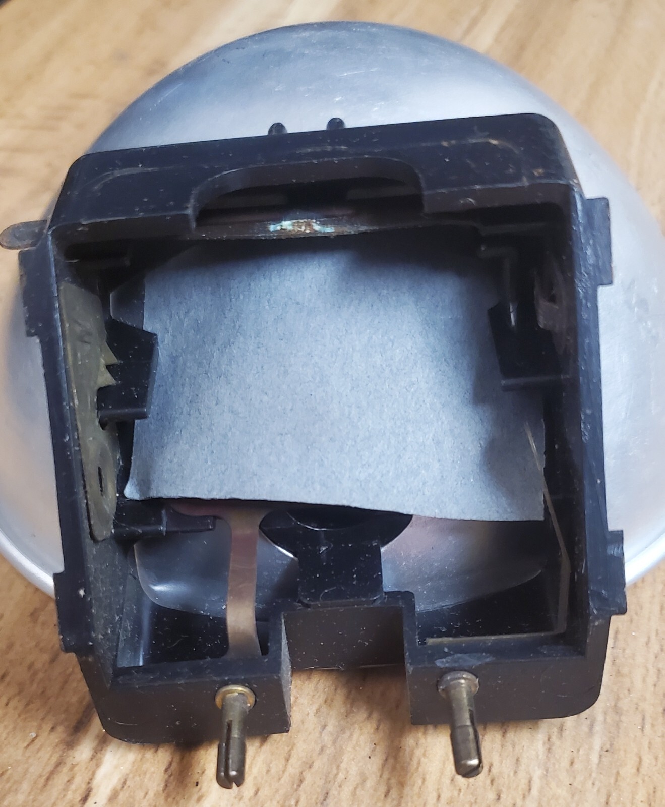 Vintage Aluminum Camera Flash Reflector Unbranded Untested