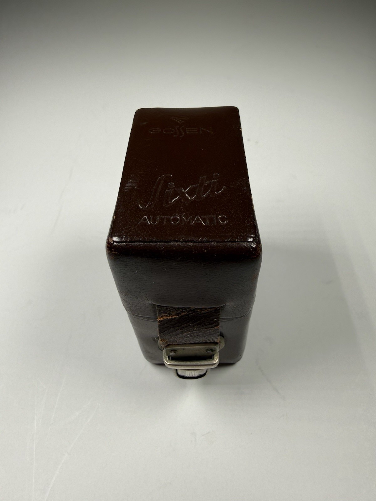 Vintage Gossen Sixti Automatic Light Meter Leather Case West Germany Orig. Pouch