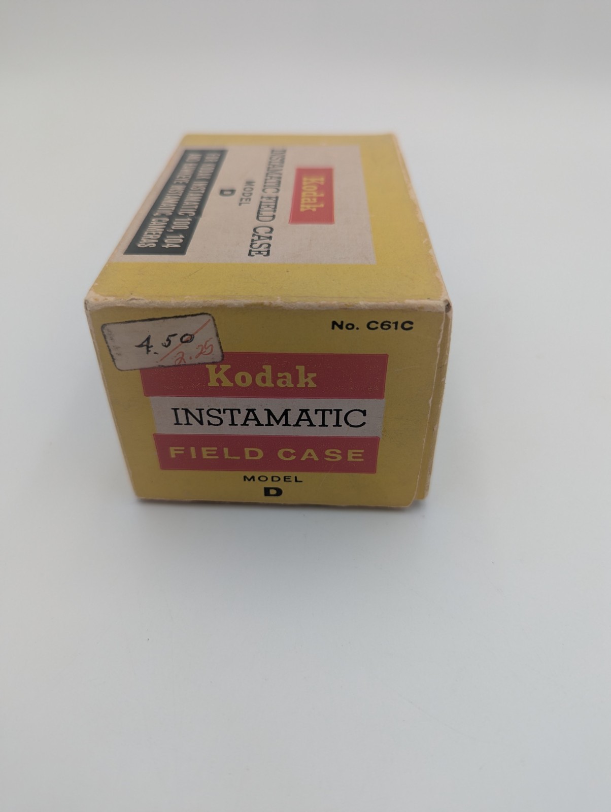 Kodak Instamatic Field Case Model D 100, 104, Hawkeye & Hawkeye F No. C61C