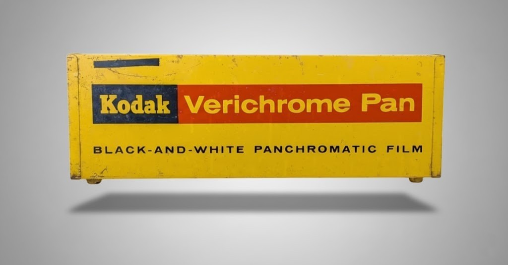 1960s Kodak Verichrome Pan Panchromatic Photo Lab Store Pickup Bin – 18″ Long
