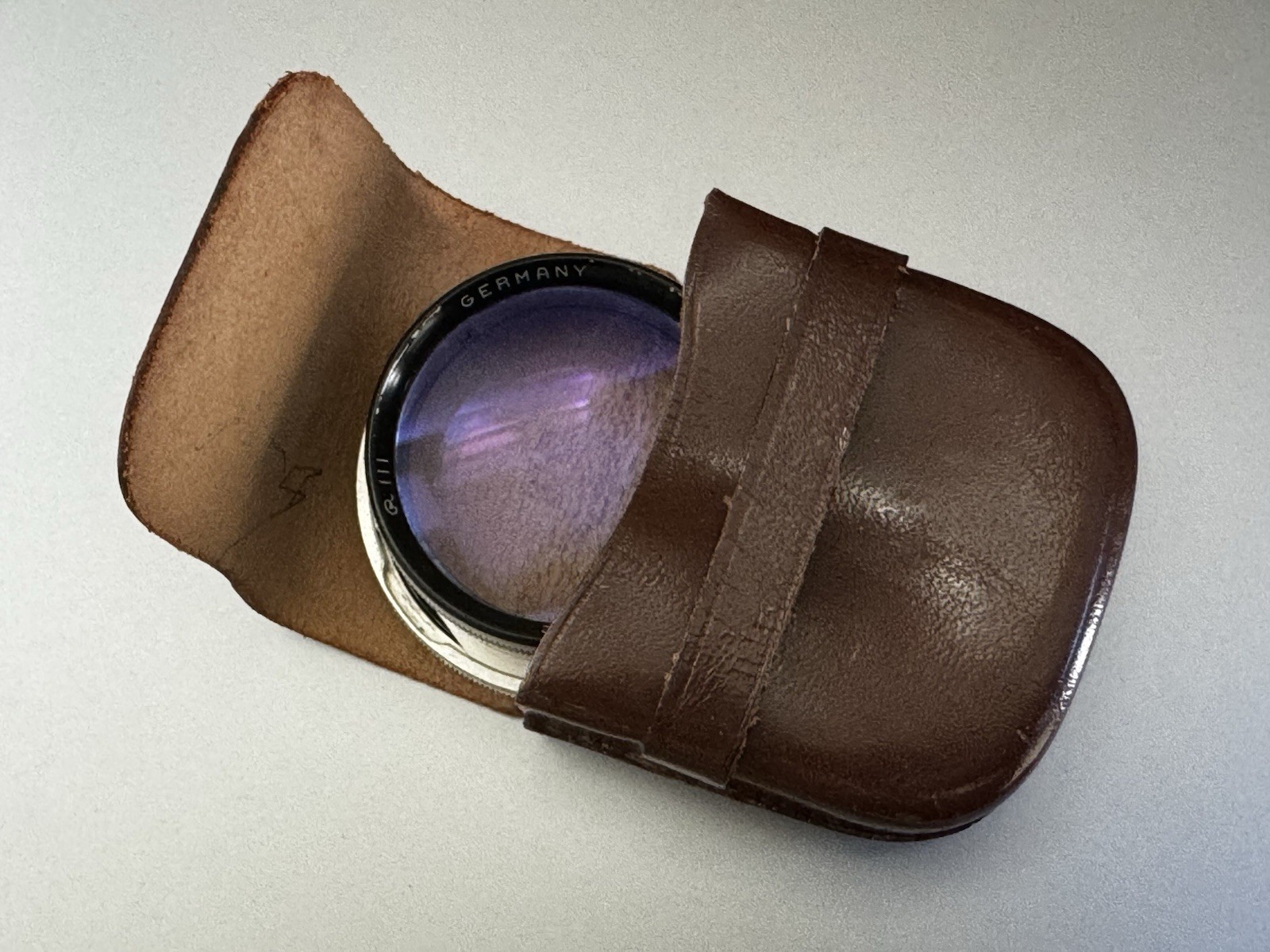 Rollei / Franke & Heidecke – Rolleinar 2 – Bay III ( 3 ) & Original Leather Case