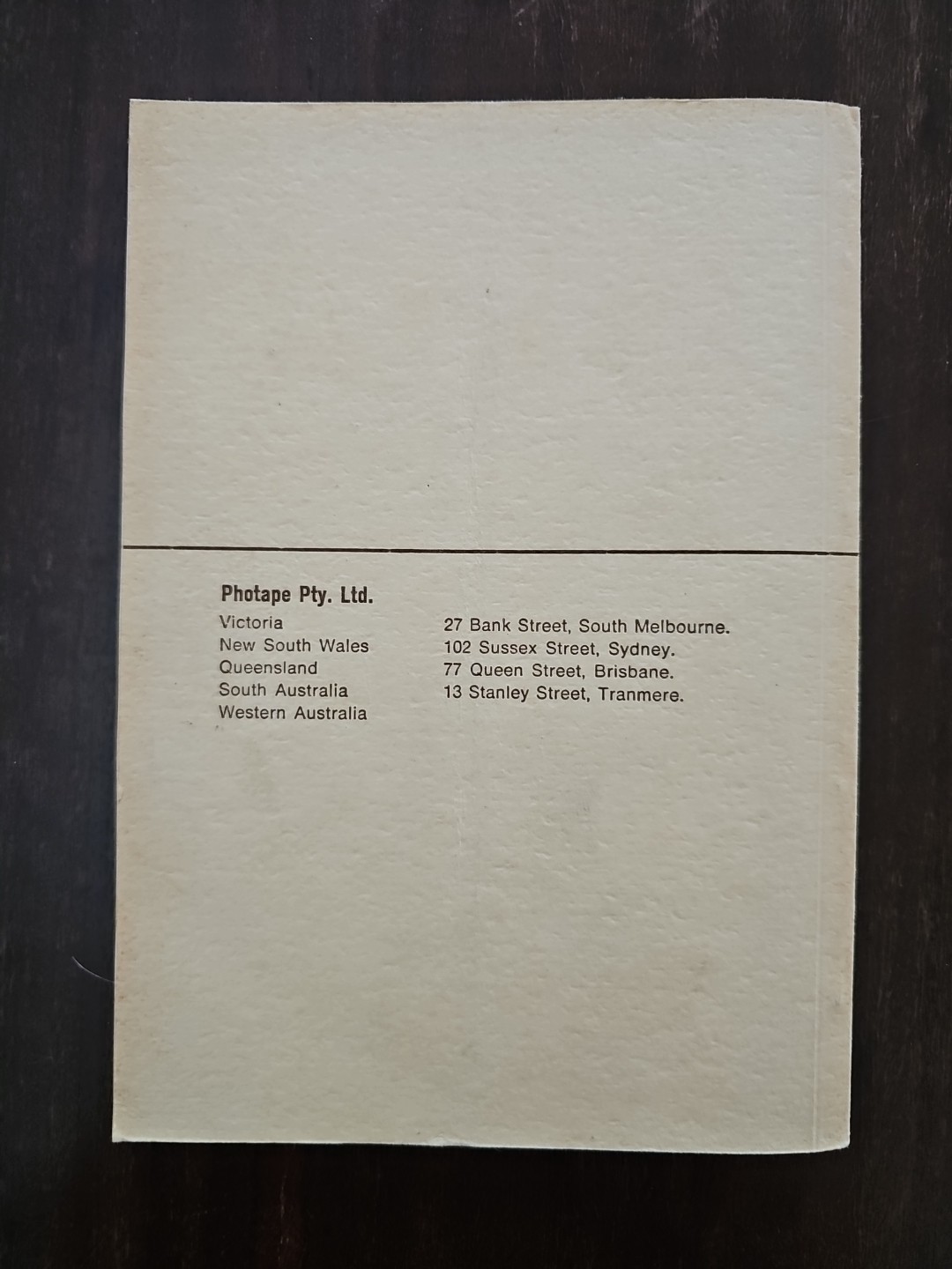 Vintage Rowi International Photo and CINE Accessories Booklet