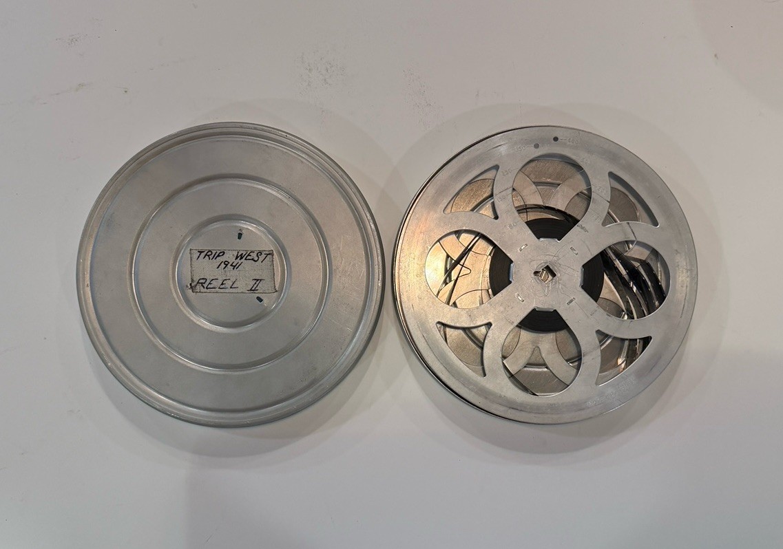 Lot 6 Vintage 16mm Film Canisters w/ Family Movies Bell & Howell Neumade