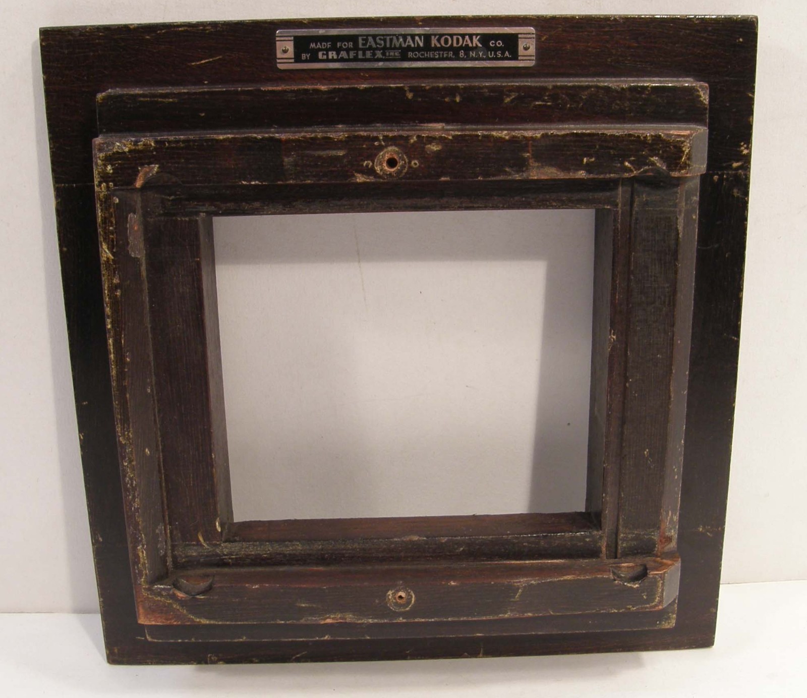 VINTAGE EKC KODAK GRAFLEX 4X5 SLIDING BACK PART FOR PORTRAIT/STUDIO CAMERA