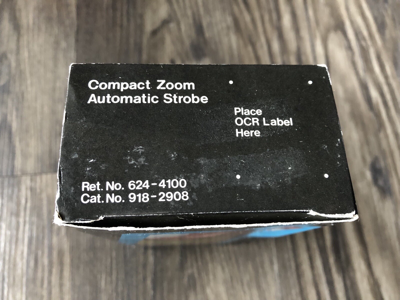 JCPenney Compact Zoom Auto Strobe 918-2908 Made In Hong Kong New With Box