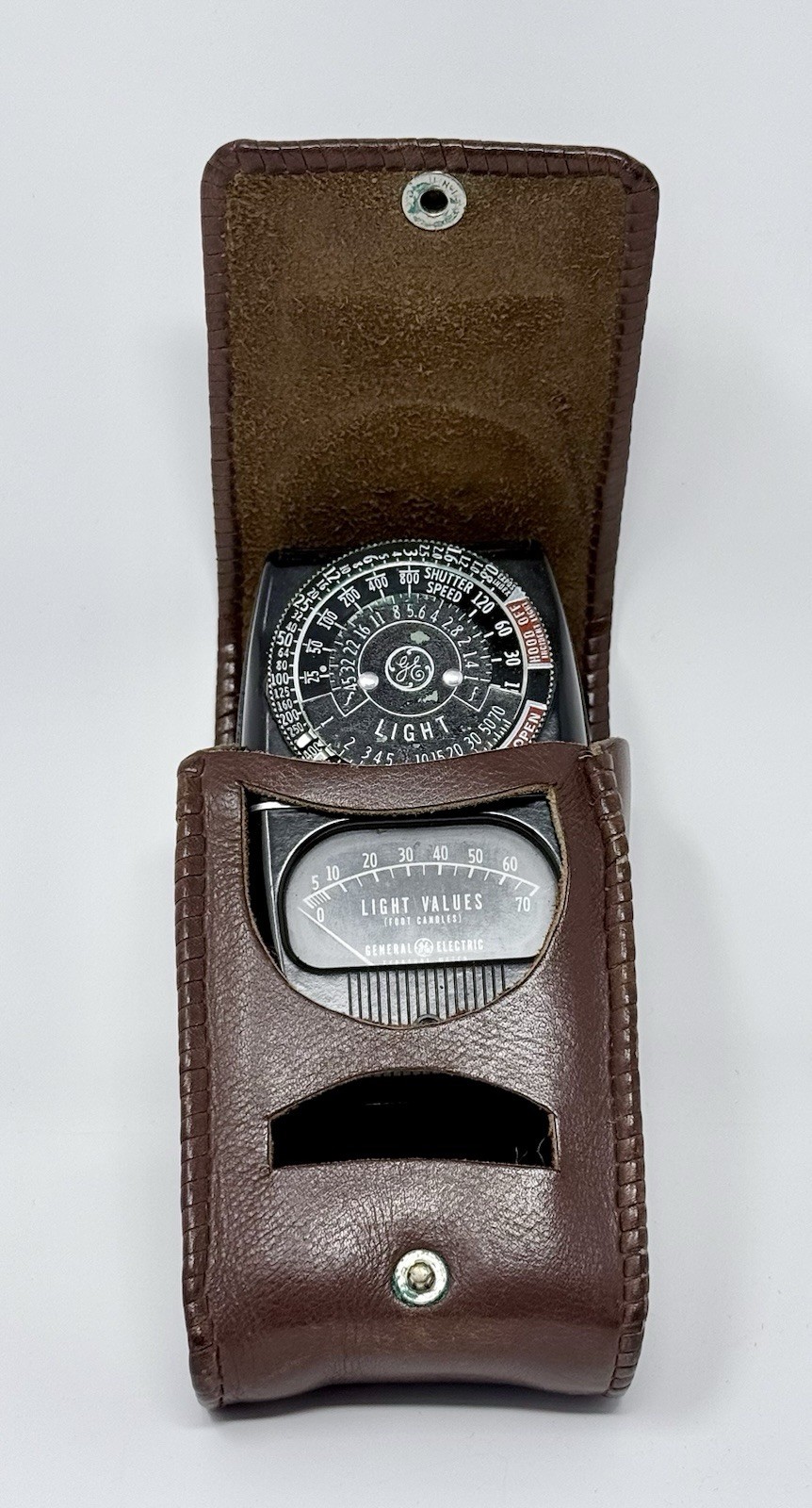 Vintage General Electric Exposure Meter 8DW58Y4 Light Values Photography