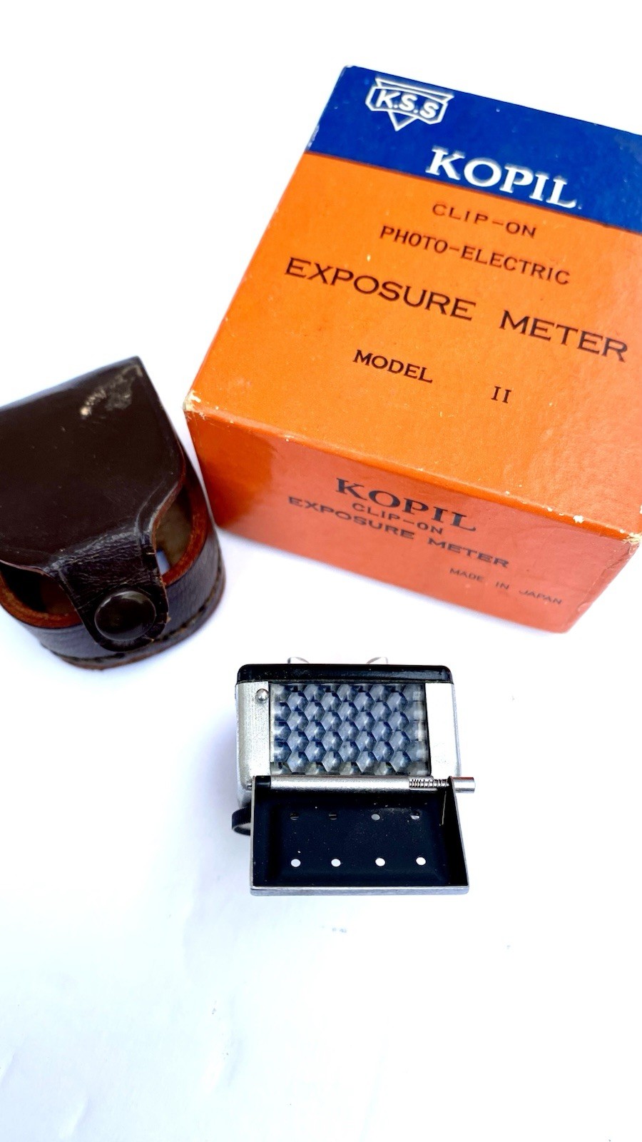 Vintage Kopil Clip-on Photo-electric Exposure Meter for Rangefinder Cameras #2