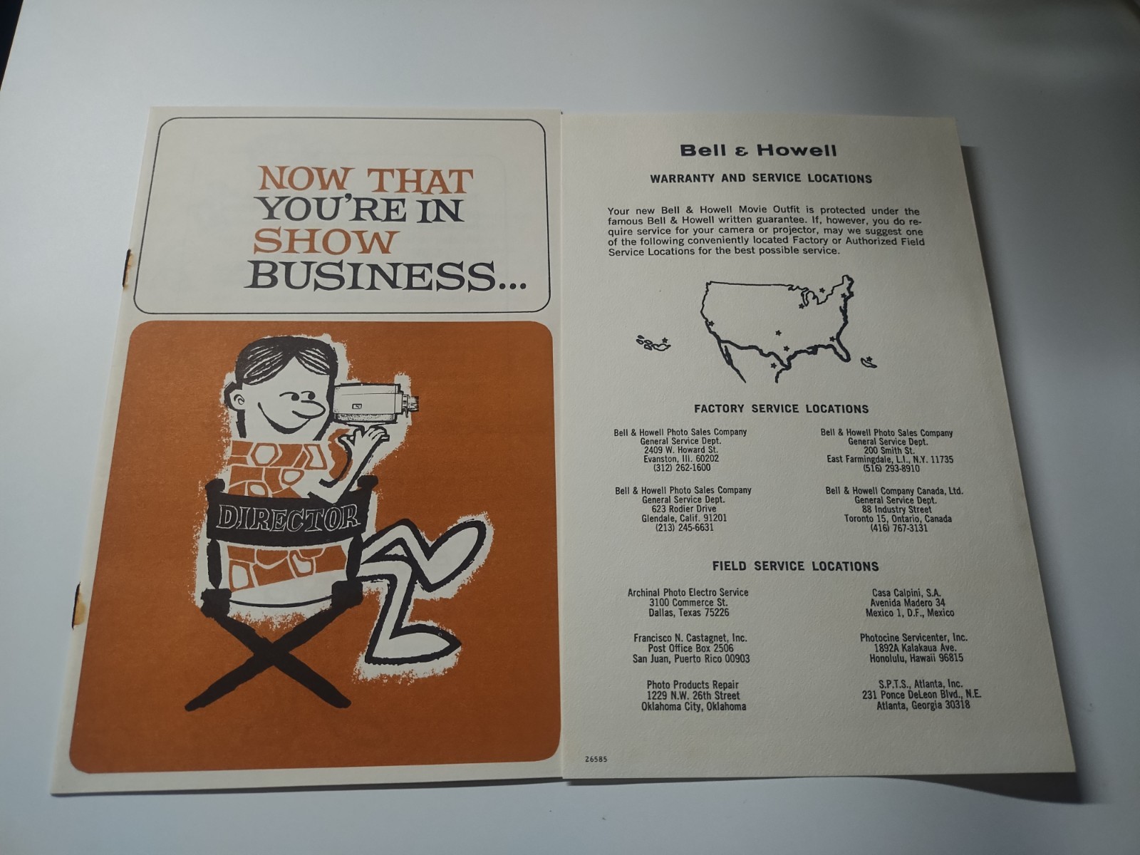 Vtg 1971 Bell & Howell 8 Full Color Title Cards Home Movies Intermission & More