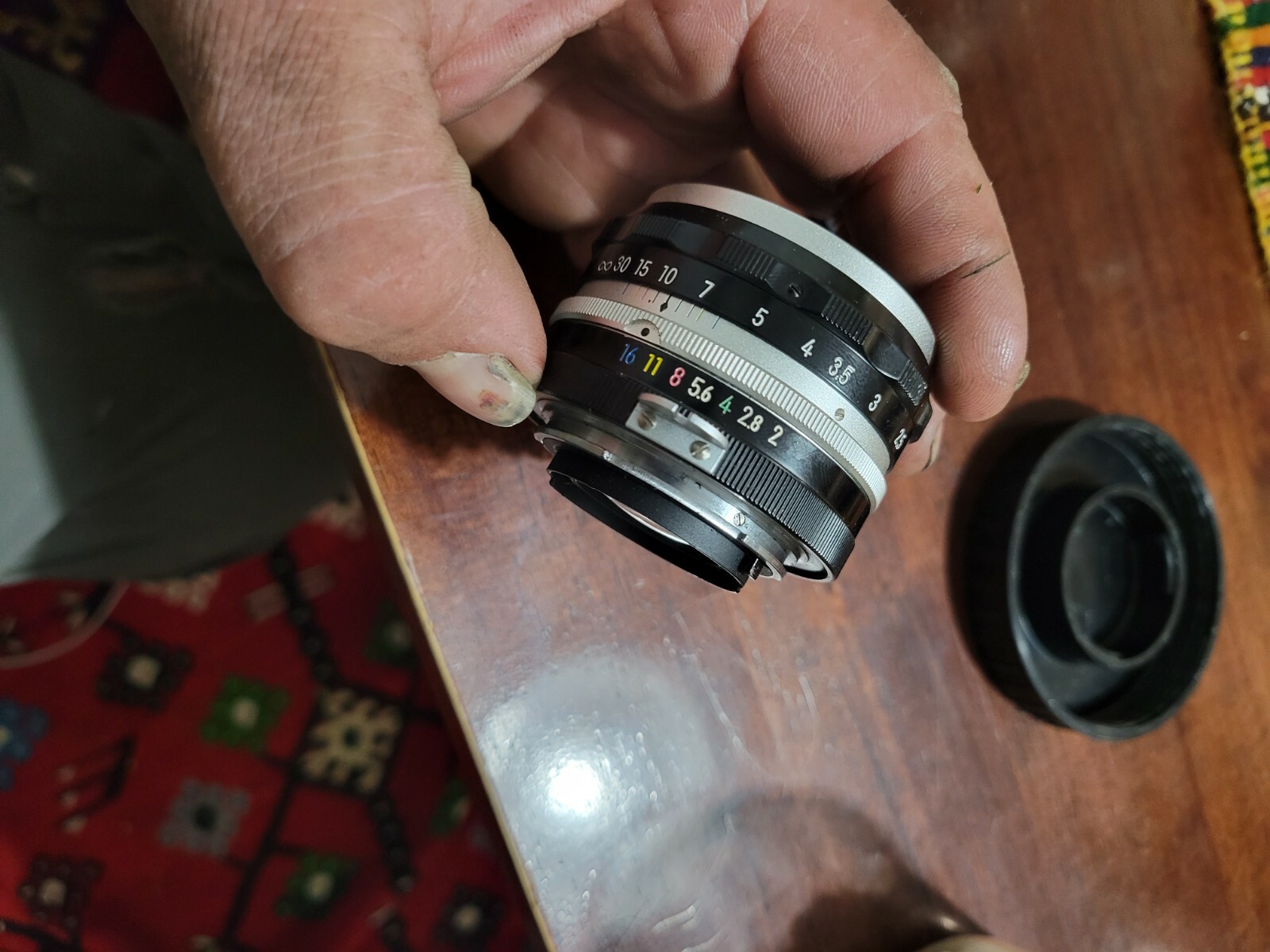 Nikkor 52 mm lens Vintage