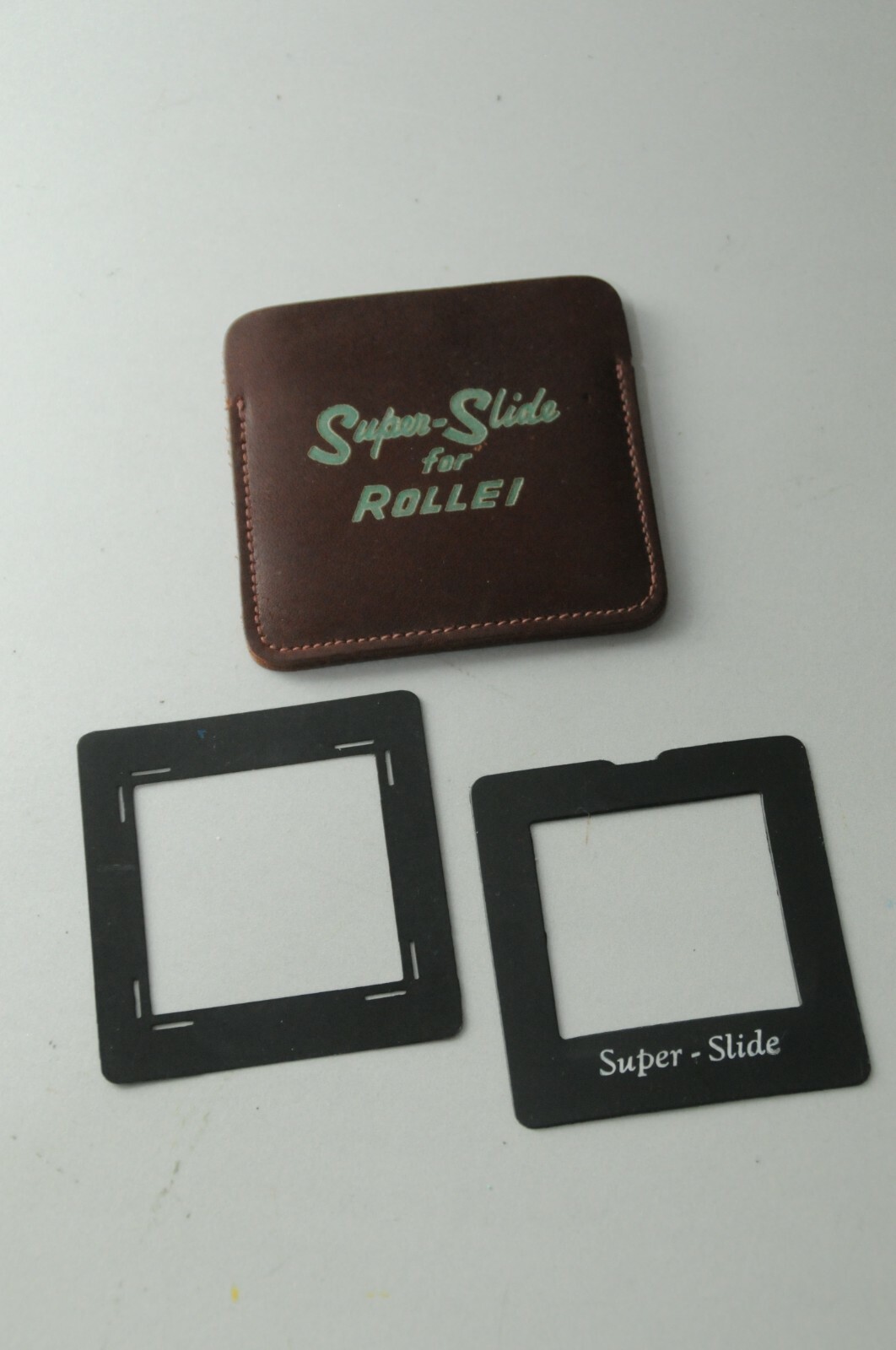 SUPER SLIDE for Rollei; Frame and View Finder Mask for 4×4 Super Slide.