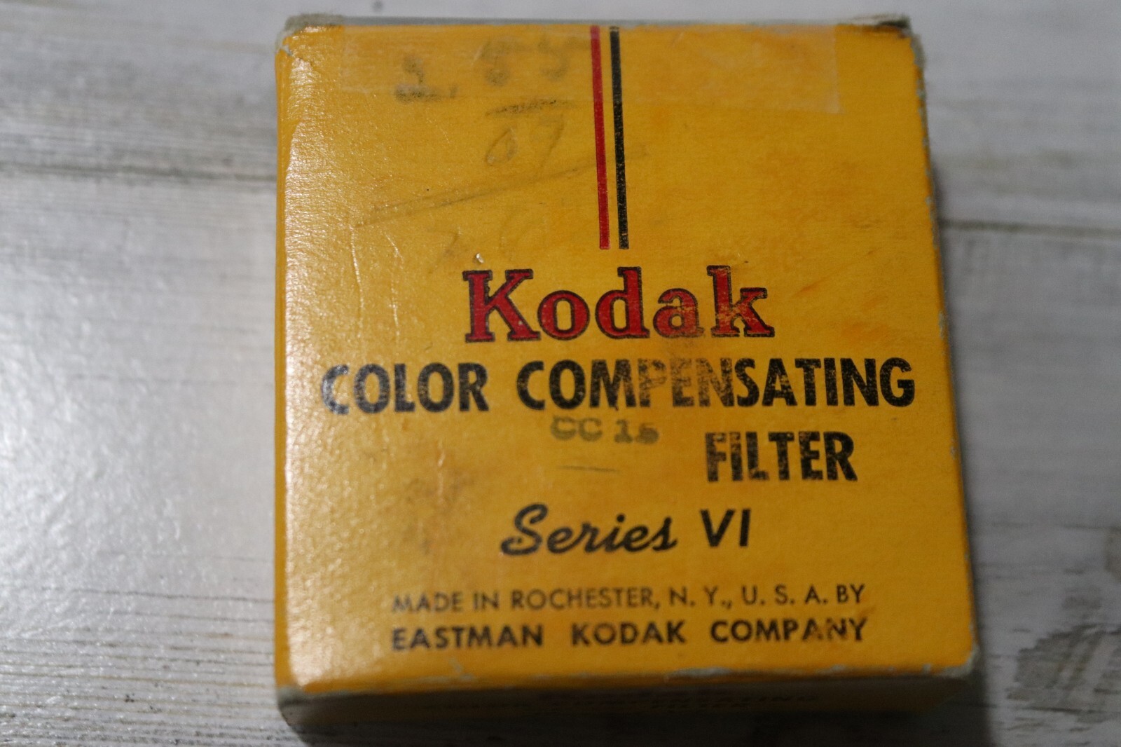 Kodak Series VI CC15 color compensating filter