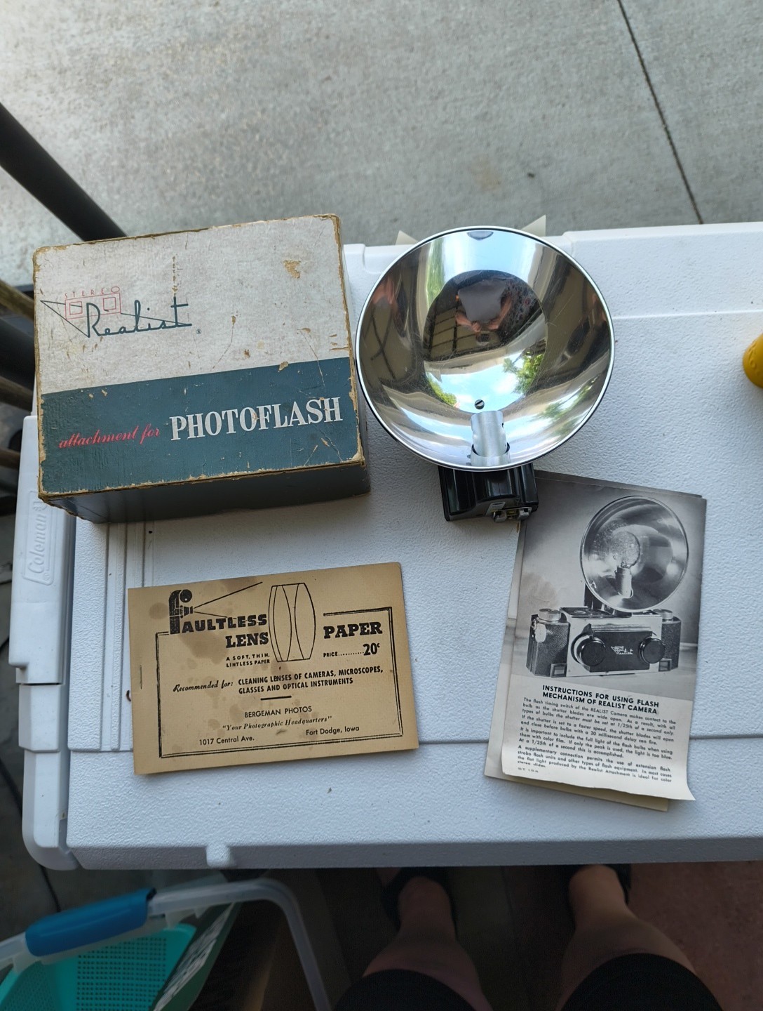 Stereo Realist Attachment for photoflash