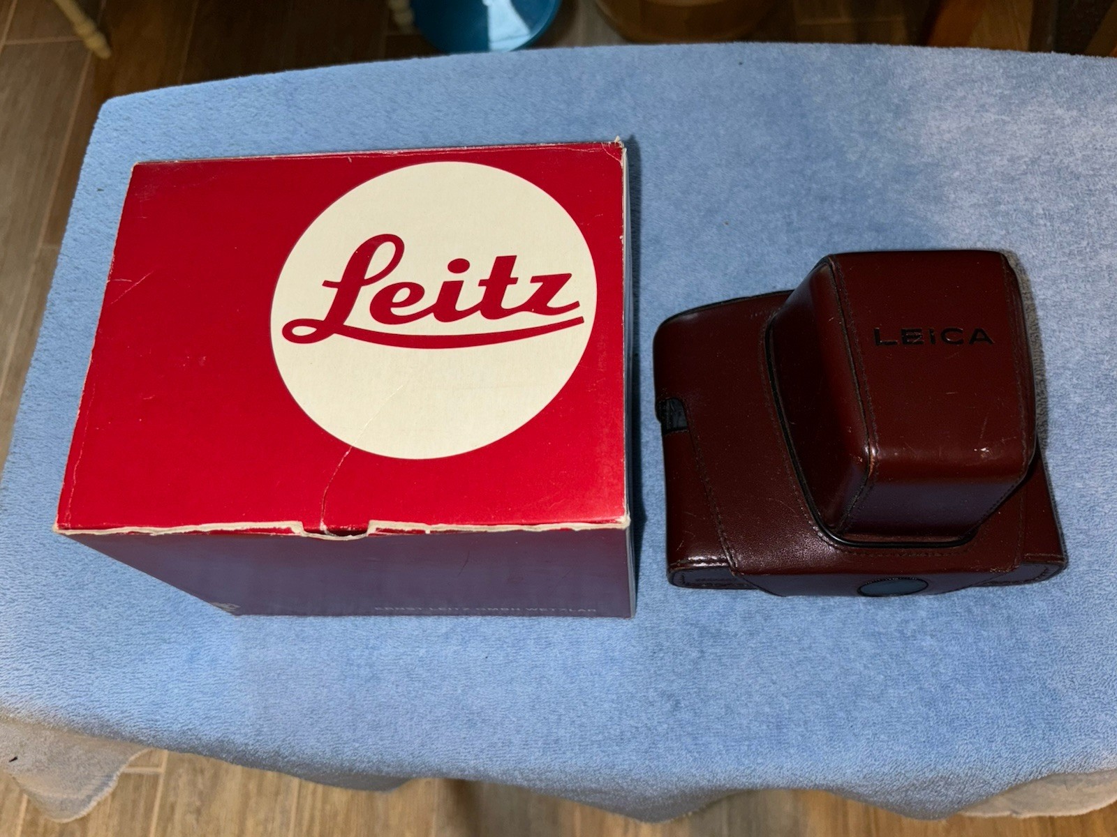 Leica Case Soft Shell Ernst Leitz GMBH Wetzlar 14 506 Case w/Box
