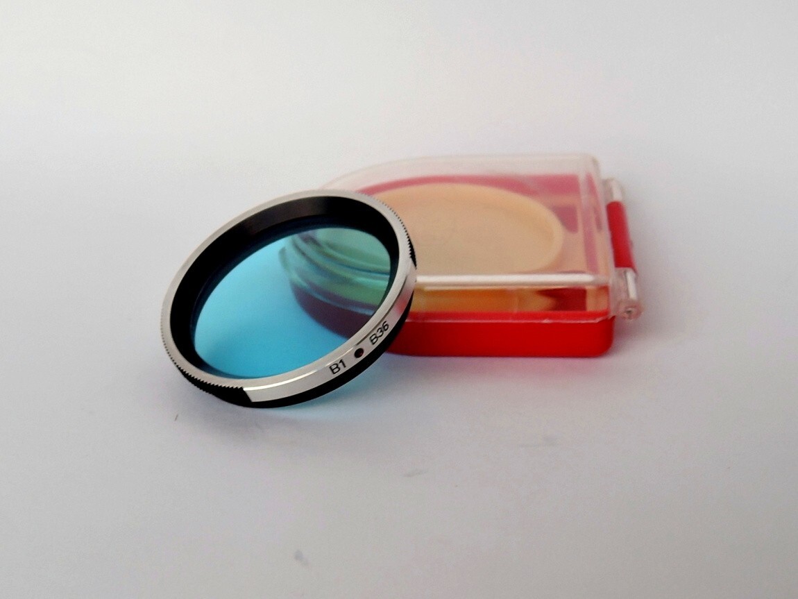 Flexaret MEOPTA B1 B36 Color Filter Czechoslovakia Genuine Accessories Bayonet