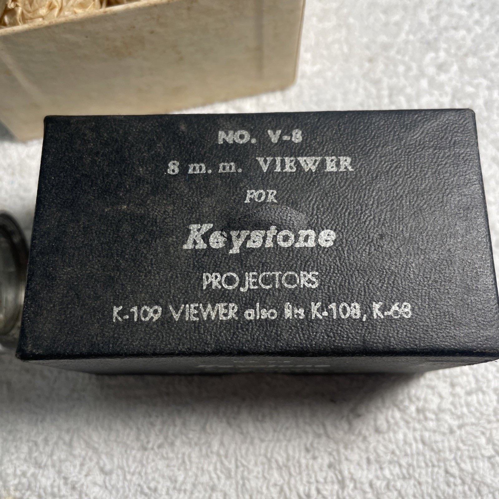 Keystone Viewer No. V-8 Projectors K-109 Viewer also Fits K-108 & K-68 w/ Box