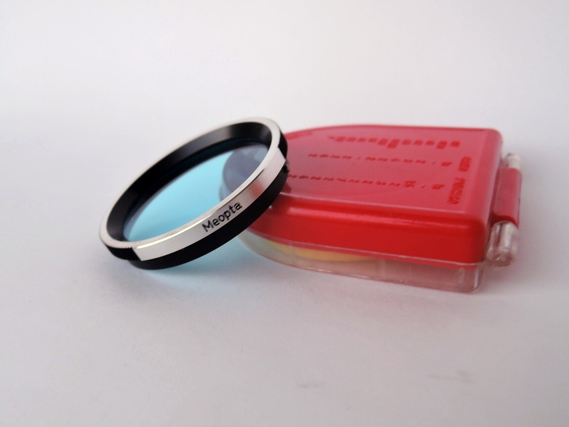 Flexaret MEOPTA B1 B36 Color Filter Czechoslovakia Genuine Accessories Bayonet