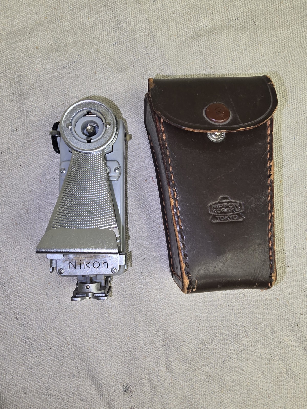 Nikon Vintage BC-5 flash unit w/case for Nikon rangefinder SP S2 S3 S4