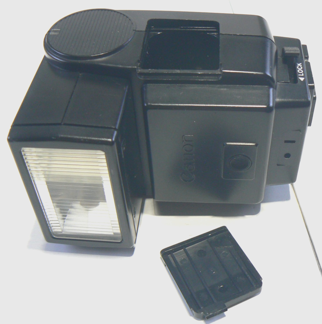 Canon Speedlite 199A Camera Hot Shoe Flash – Needs Battery Tray