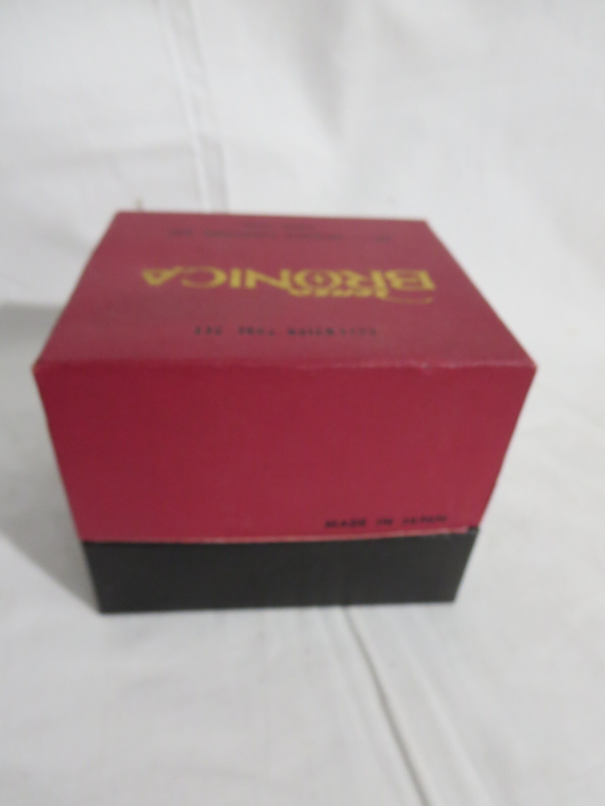 Vintage Zenza Bronica Extension Tube Set BOX ONLY